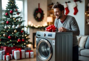 Read more about the article Den perfekte gaveidé til mænd: En ny vaskemaskine til jul